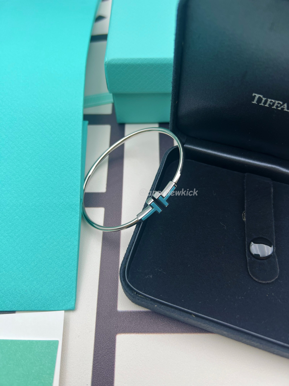 Tiffany Co 18k White Gold Bracelet (4) - www.newkick.vip